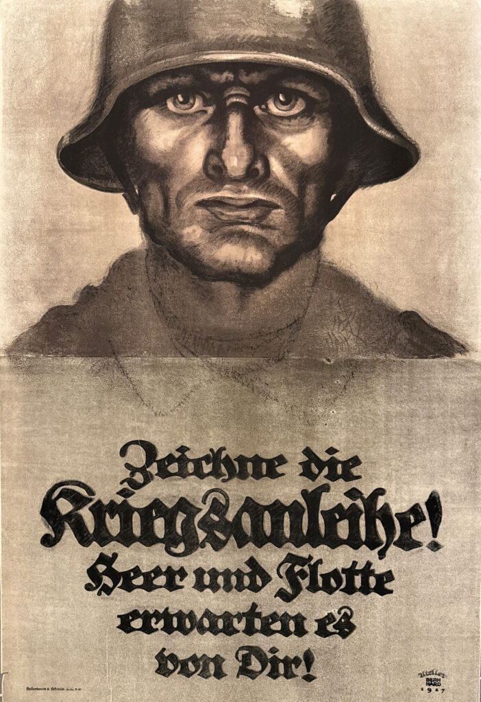 Lucian Bernhard, Plakat „Zeichne die Kriegsanleihe“